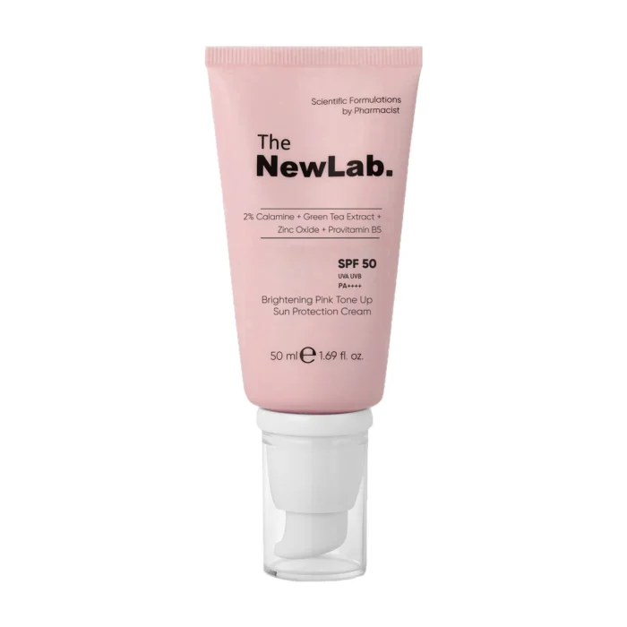 Озаряващ и изравняващ тена на кожата слънцезащитен крем SPF 50 TheNewLab NL35 - Image 1