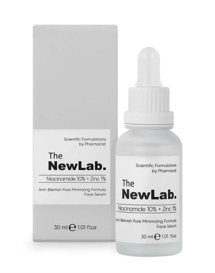 Стягащ серум за лице при широки пори и акне Ниацинамид 10% + Цинк 1% TheNewLab - Image 2