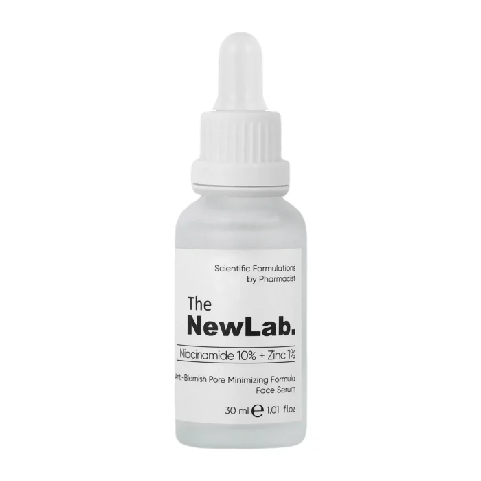 Стягащ серум за лице при широки пори и акне Ниацинамид 10% + Цинк 1% TheNewLab - Image 1