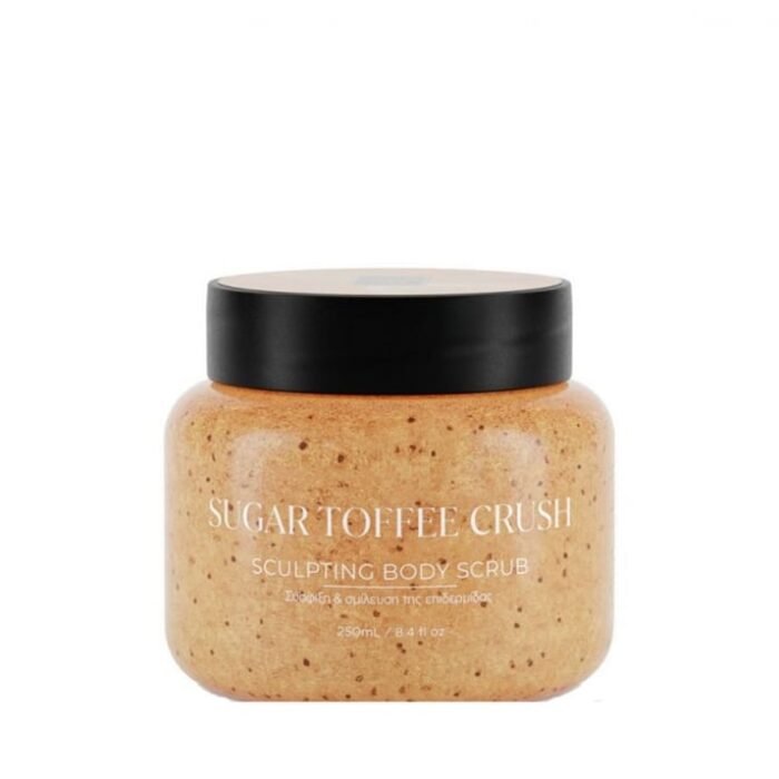 Скраб за тяло с аромат на карамел - Моделиращ ефект Lavish Care Body Scrub Sugar Toffee Crush - 250 мл. - Image 1