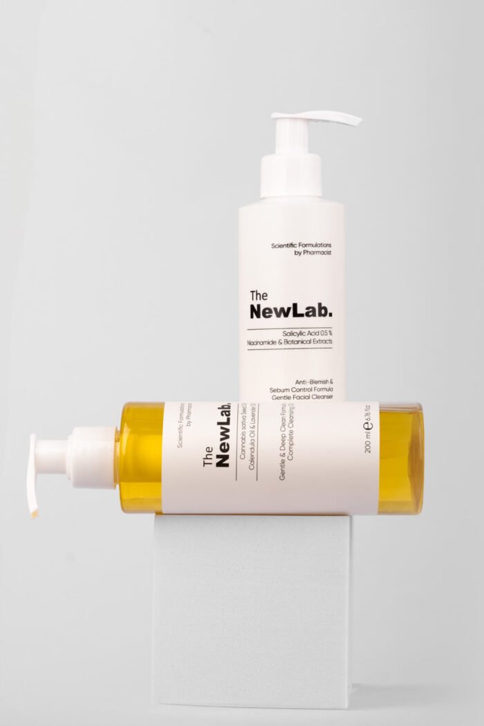 Комплект за почистване на кожата - Масло за разгримиране и измивен продукт TheNewLab - Image 2
