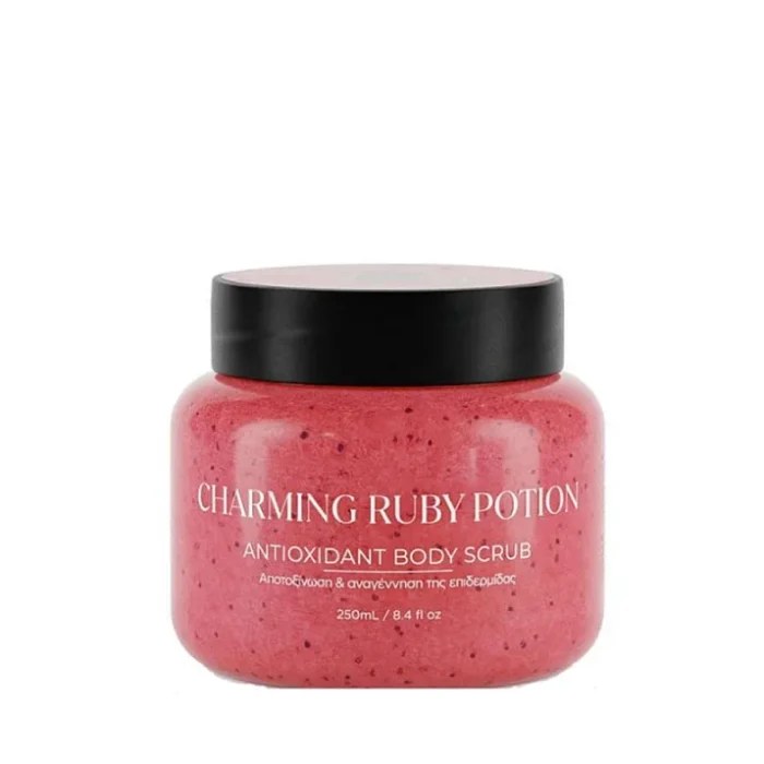 Скраб за тяло с аромат на нар - Антиоксидантен Ефект, Lavish Care Body Scrub Charming Ruby Potion - 250 мл. - Image 1