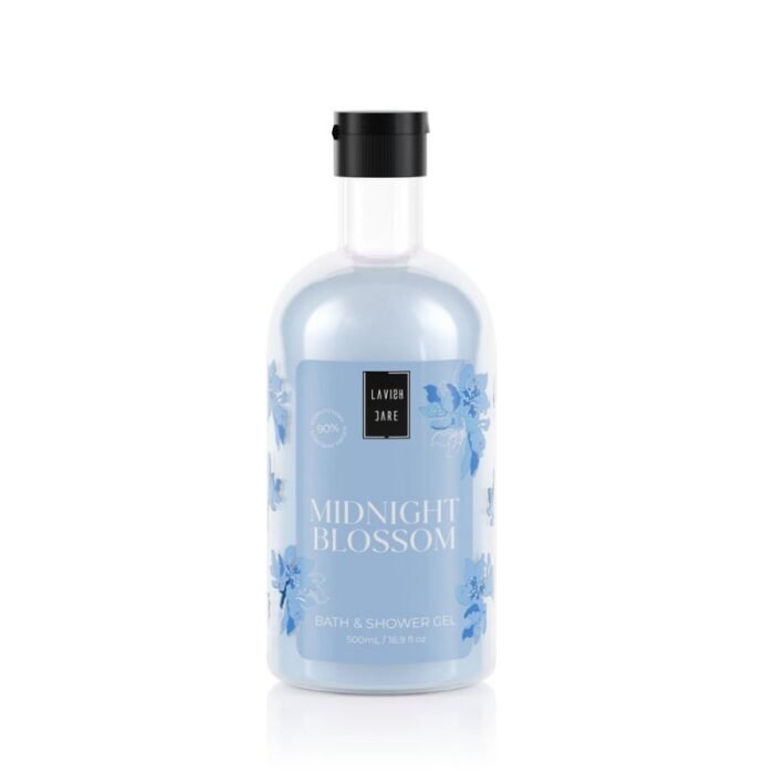 Душ гел с аромат на жасмин Lavish Care Midnight Blossom 500ml LavishCare - Image 1