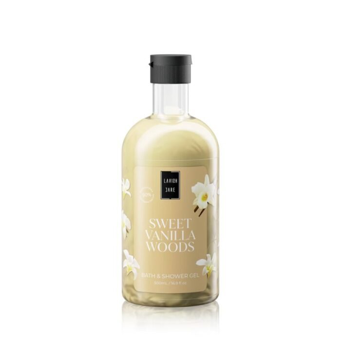 Душ гел с аромат на ванилия Lavish Sweet Vanilla Woods, 500ml Lavish Care - Image 1