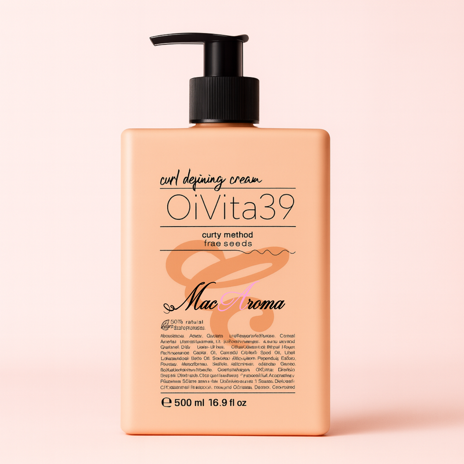 OiVita39 Curl Defining Cream With Flaxseed Крем за къдрици с ленено семе