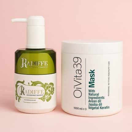 Комплект за възстановяване на косата – шампоан Kadiffe + маска Olivita39 | MacAroma.bg