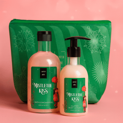 Lavish Care Mistletoe Kiss - Душ Гел и Лосион Коледна Целувка, 500 мл + 300 мл