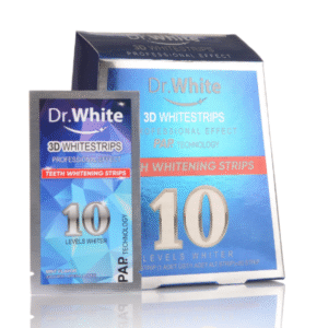 Dr.White Whitening Strips - Избелващи лентички за зъби, 10 бр