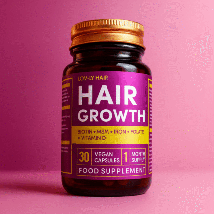 Lov-Ly Hair Hair Growth – Натурална добавка за растеж и гъста косата, 30 капсули