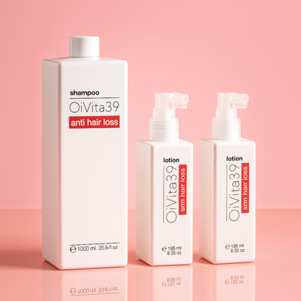 OiVita39 Energising Big Set Енергизиращ сет против косопад, 1000 ml + 195 ml + 195 ml