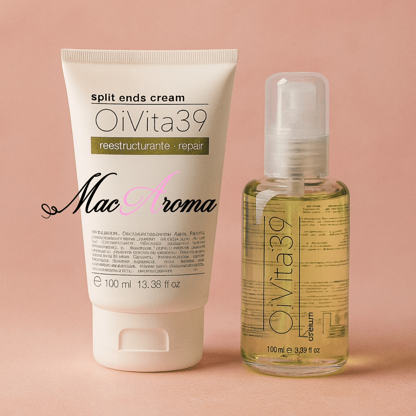 OiVita39 Split Ends Set Сет - Против цъфтящи краища (100 мл + 100 мл) OiVita39 Split Ends Set Сет - Против цъфтящи краища (100 мл + 100 мл)