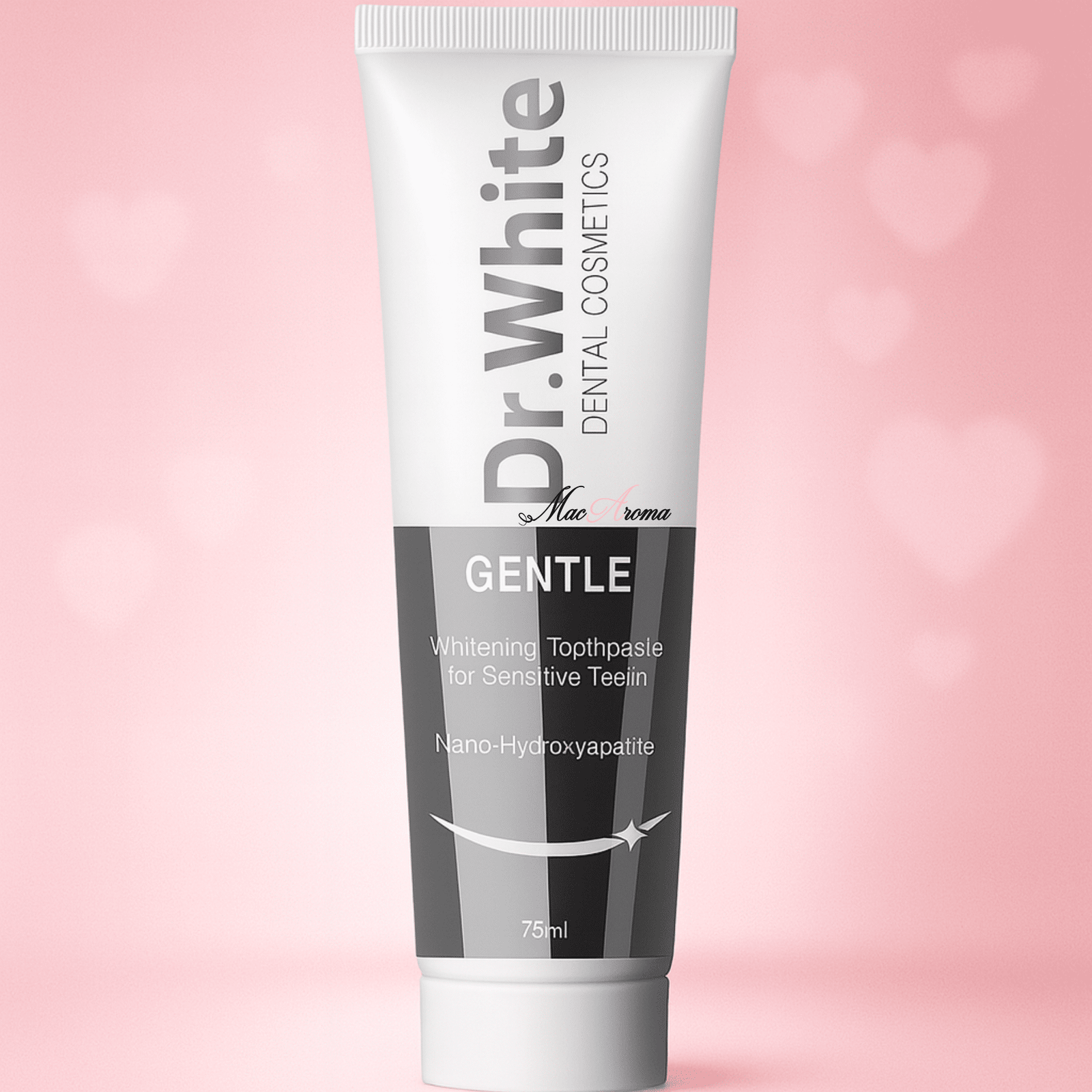 Dr.White Nano Hydroxyapatite Gentle – Избелваща паста за чувствителни зъби, 75 ml Dr.White Nano Hydroxyapatite Gentle – Избелваща паста за чувствителни зъби, 75 ml