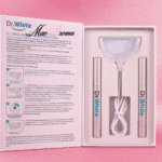 Dr.White Whitening Kit – Избелващ комплект с 1 бр LED устройство синя светлина, 2 бр гел за избелване