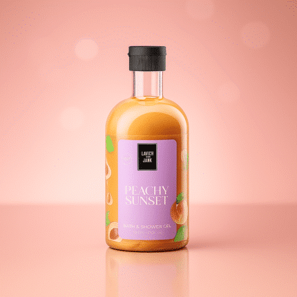 Lavish Care Peachy Sunset Shower Gel - Душ Гел Праскова, 500 мл