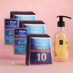 ⭐ Dr.White + Lavish Care Set – 3 опаковки избелващи ленти + лосион Toffee Crush | MacAroma.bg