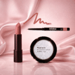 MacAroma Lip Combo MonReve Lipstick 03, Lipliner 01 + Radiant Higliter