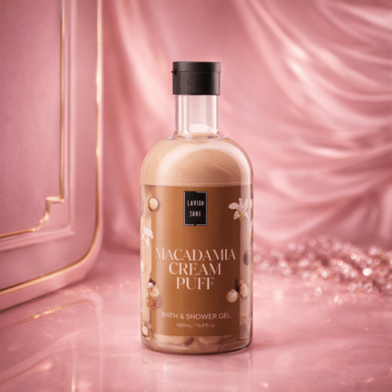 Lavish Care Macadamia Cream Puff Shower Gel – Душ Гел Макадамия, Bianco Latte Dupe 500ml
