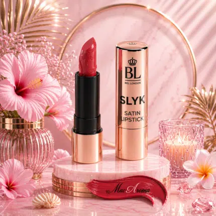 Bel London Argan Lipstick - Сатенено червило с арганово масло и интензивен цвят, 3.3 g | MacAroma.bg