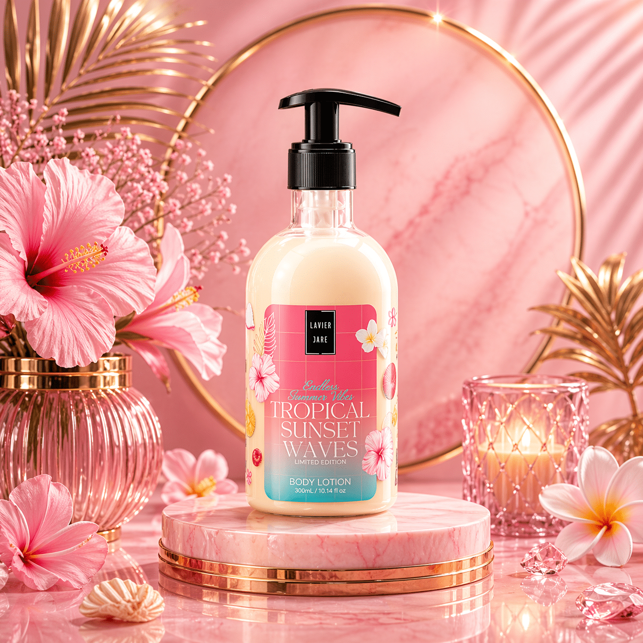 Lavish Care Tropical Sunset Waves Body Lotion 300ml Lavish Care Tropical Sunset Waves Body Lotion 300ml