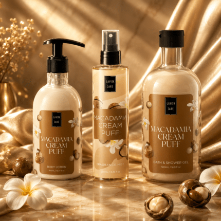 Lavish Care Macadamia Cream Puff Set