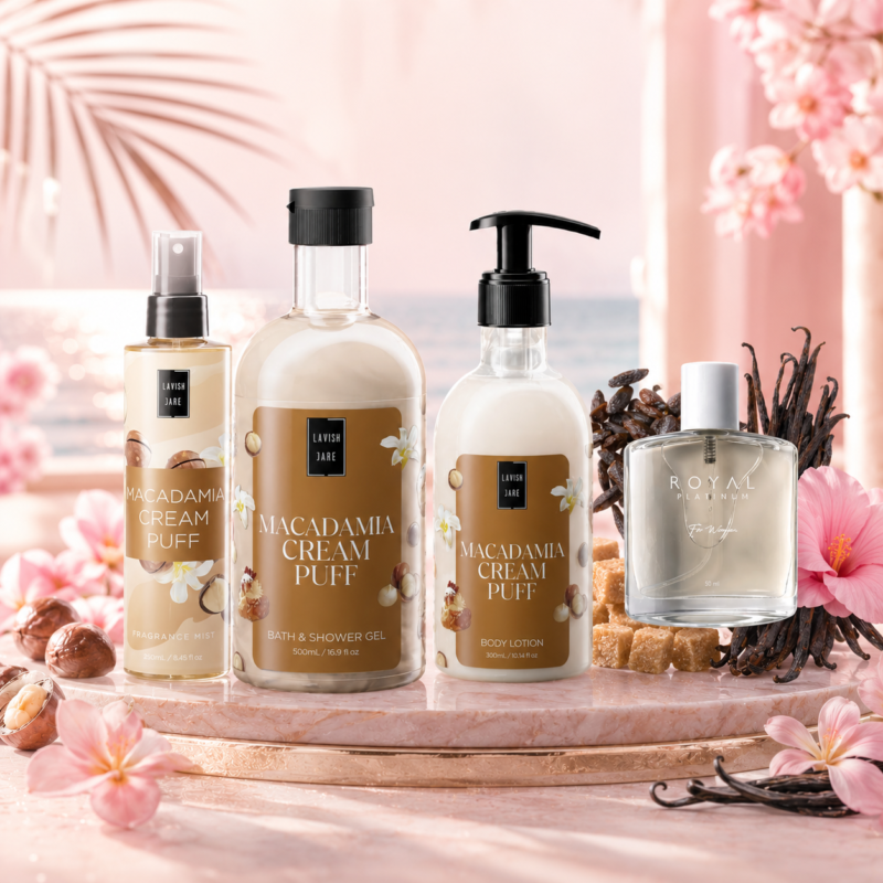 Vanilla 28 Cream Puff Set