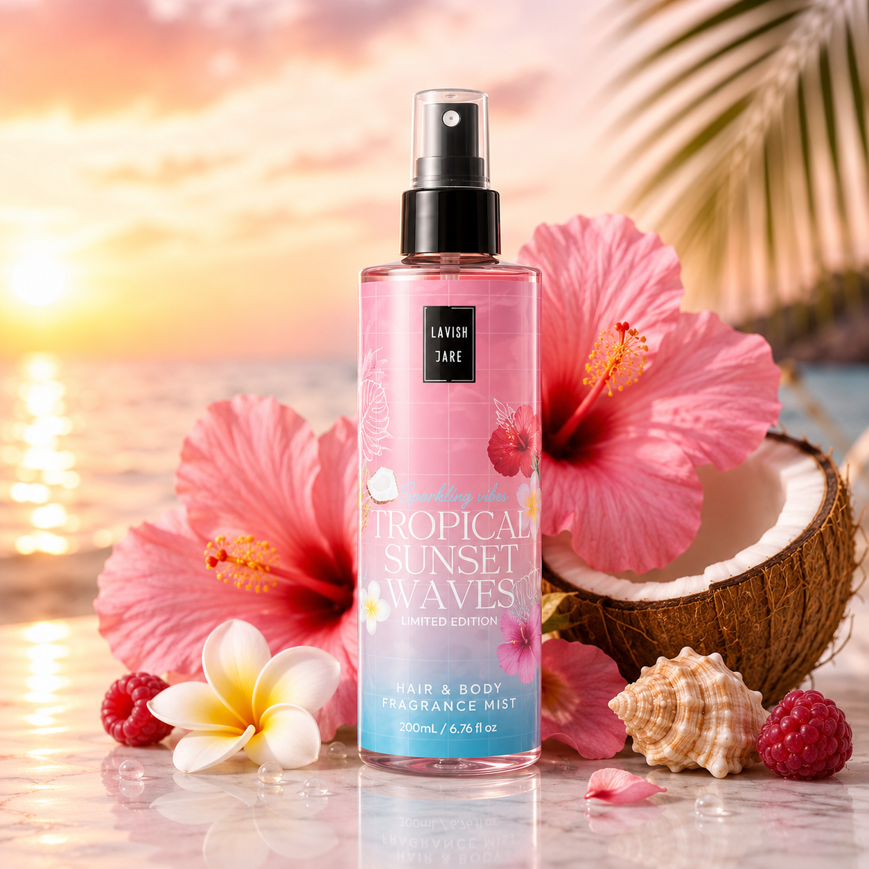 Lavish Care Tropical Sunset Waves Fragrance Mist