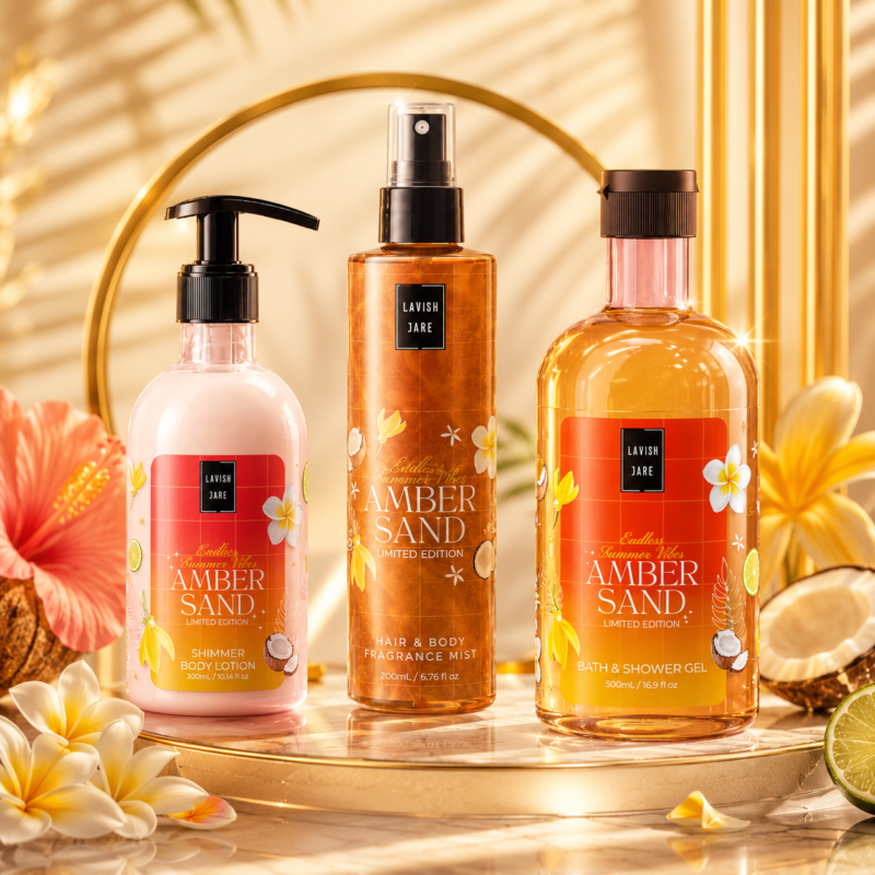 Lavish Care Amber Sand Set
