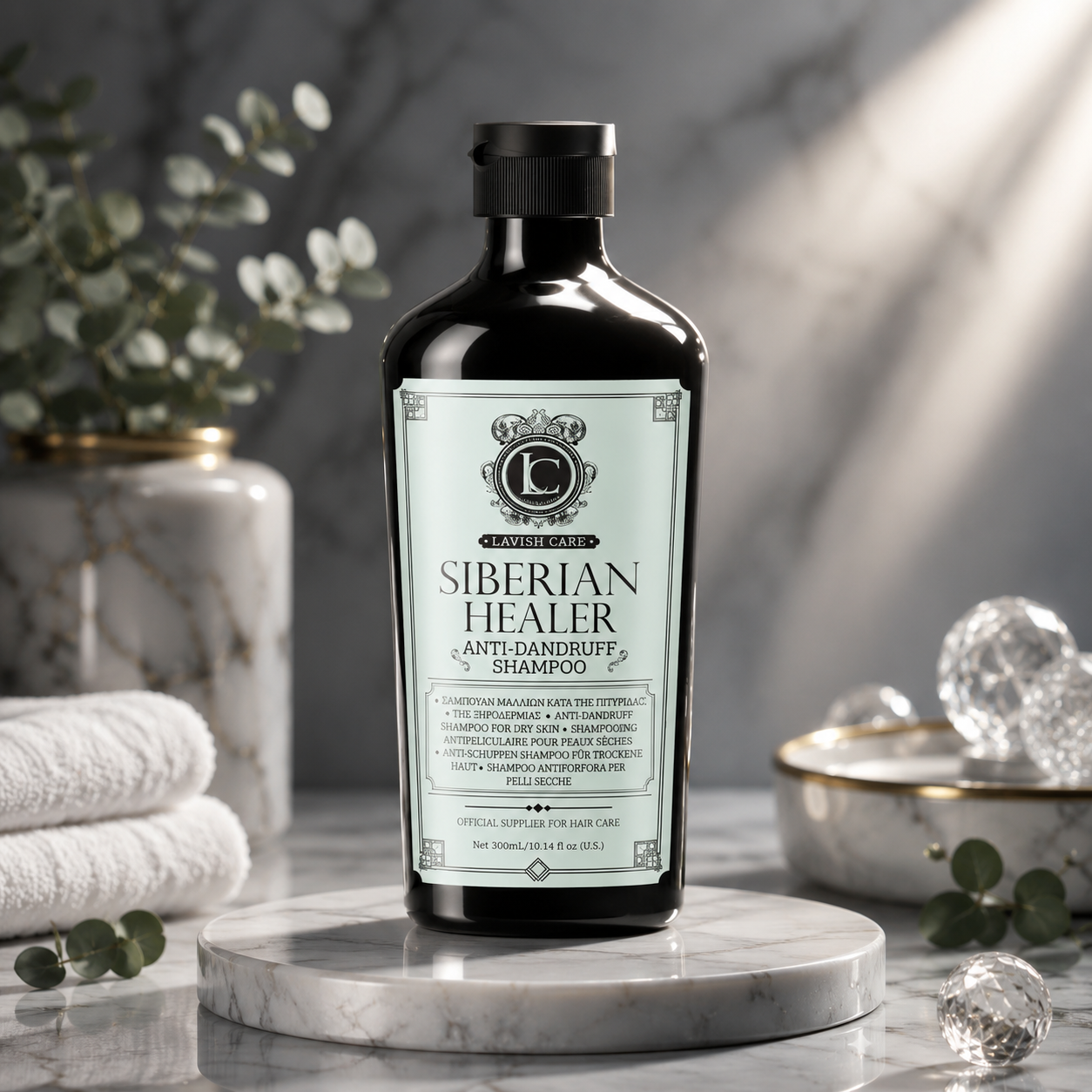Lavish Care Siberian Healer Anti-Dandruff Shampoo – Шампоан Против Пърхот и Суха Кожа 300 ml