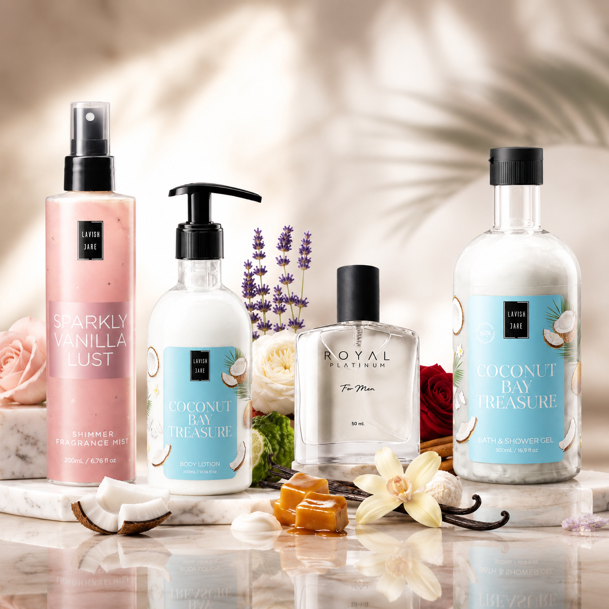 Coconut Vanilla Set