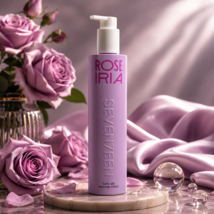 SEVENTEEN Rose Iria Body Silk Shimmer Effect
