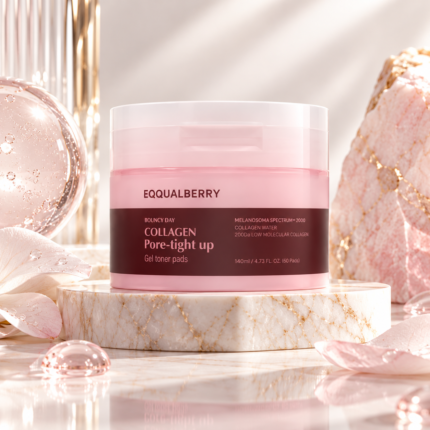 Eqqualberry Collagen Pore Tight Up Gel Toner Pad