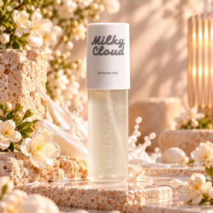 Seventeen Milky Cloud Perfume Mist – Парфюмен мист за тяло и коса с мимоза, тубероза, жасмин и мускус, 100 ml