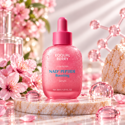 Eqqualberry NAD+ Peptide Boosting Serum