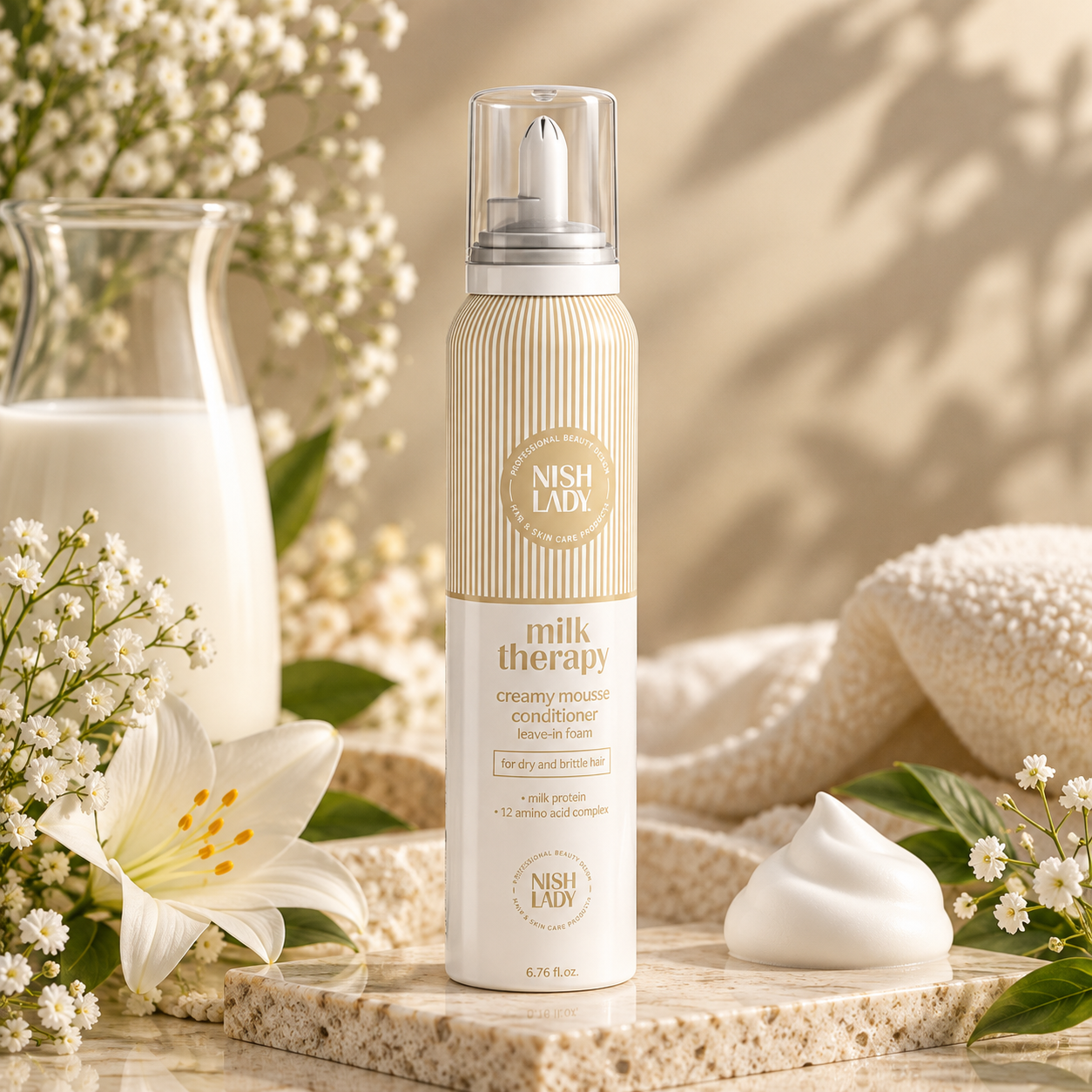 NISHLADY Milk Therapy Creamy Mousse